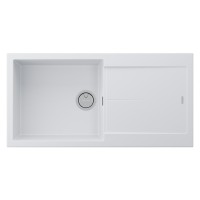 Мойка EXTENSIO 99, ACRYSTONE, PM989950-WH, WHITE, 990х500 мм, Paulmark