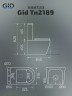 Унитаз напольный Gid Tn2189 62247Y белый 64x37x82