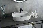 Раковина Gid N9045 51166 накладная белая 50x38x12