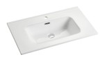 Раковина Gid 9060s 71155 встраиваемая сверху белая 61x46.5x17
