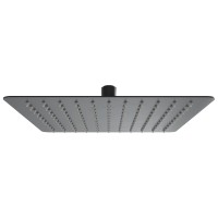 Верхний душ BERGES VENTAS S BLACK 25 см, черный матовый