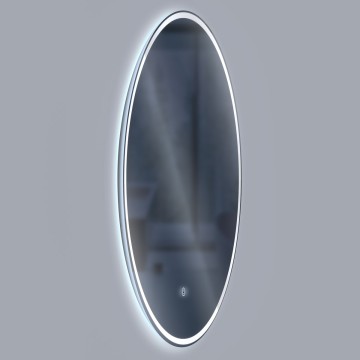 Зеркало LED VLM-3DE800 800x800 c сенсорным выключателем и диммером