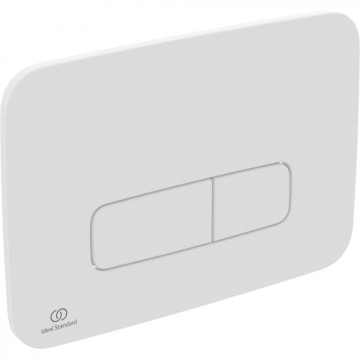Панель смыва Ideal Standard OLEAS™ M3 механическая, двойной смыв, Silk White (Белый матовый)