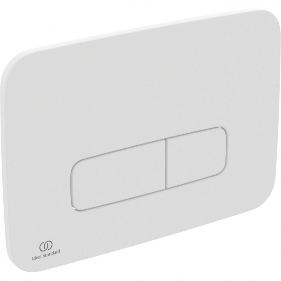 Панель смыва Ideal Standard OLEAS™ M3 механическая, двойной смыв, Silk White (Белый матовый)