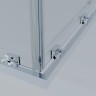 Душевой уголок Rapid-N VSS-3RN9090E10CL, (800-900)x(800-900), хром, стекло прозрачное