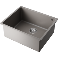 Кухонная мойка Omoikiri Bosen 54-U-GR Tetogranit/leningrad grey