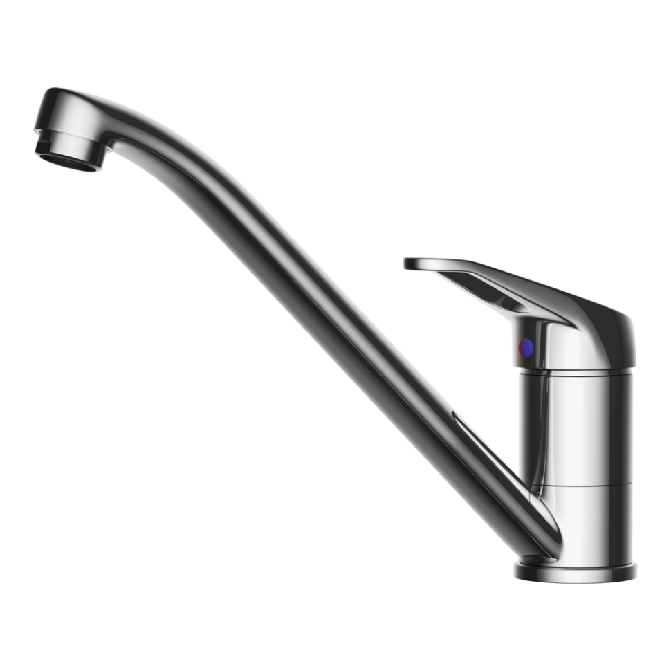 Смеситель для кухни Omoikiri Kado-C латунь/хром