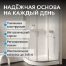 Душевой поддон ABBER AD3A100 100х100 четверть круга, акриловый, белый