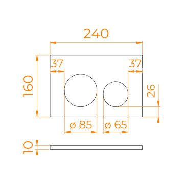 ΠΠ½ΠΎΠΏΠΊΠ° ΡΠ»ΠΈΠ²Π° RGW SWH-07B