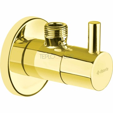 Угловой клапан, с керамическим картриджем, 1/2" - 3/8" - круглый