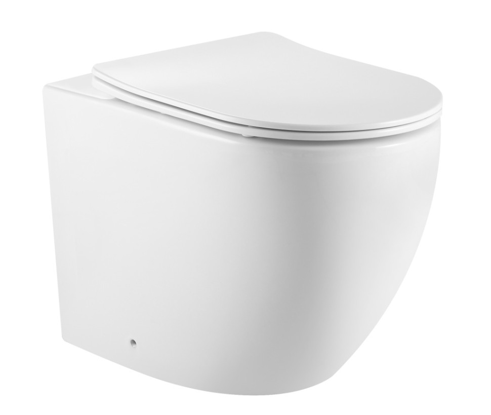 Унитаз приставной IBERICA BLANCA BILBAO ALTO Tornado белый (IB.BLA.334.1B1)