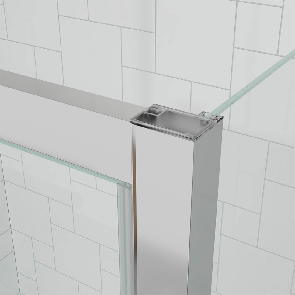 Душевой угол Veconi Ottimo P20SP CH, 1200х800х1900 хром, стекло матовое