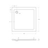 Поддон SMC CEZARES TRAY-M-A-100-35-W
