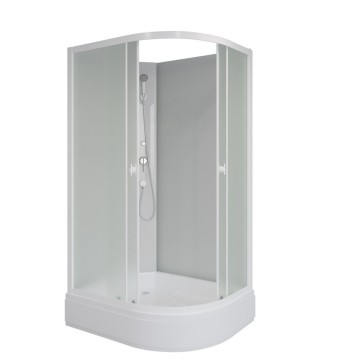 Душевая кабина Niagara Promo P90/70/26L/MT/BK (90х70х195) 4 места