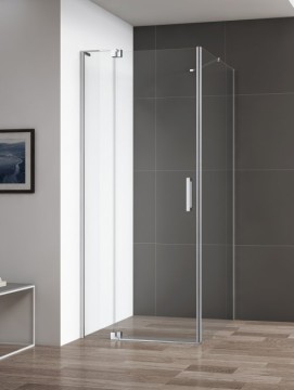 Дверное полотно с фиксированной панелью CEZARES SLIDER-100/110-GL-FIX/DOR-C