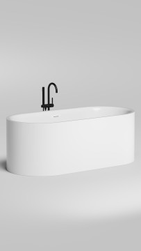 Ванна отдельностоящая PERLA 170x80 покраска по RAL полностью S-Sense Глянцевое