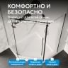 Душевой поддон ABBER AD3B080 80х80 трапеция, акриловый, белый