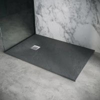 Душевой поддон Grossman Strong GR-S290110Q (90х110х2,5) из искусственного камня,прямоугольный,графит,1 место