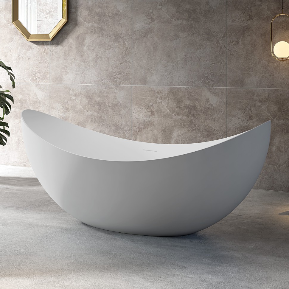 Акриловая ванна ABBER AB9333 белая