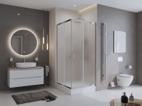 Душевой уголок BelBagno UNO-195-A-2-95-P-Cr