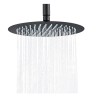 Верхний душ BERGES VENTAS R BLACK 25 см, черный матовый