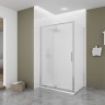 Душевой угол Veconi Ottimo P20SP CH, 1200х900х1900 хром, стекло матовое