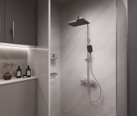 Душевая стойка Core VSFS-4CO1CH с изливом, хром