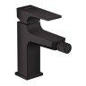 Смеситель для биде Hansgrohe Metropol со сливным клапаном Push-Open 32520670, черный матовый