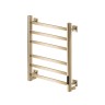 Полотенцесушитель электрический Barro-A, 50/60, золото матовое