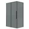 Боковая стенка Grossman Galaxy 200.K33.01.70.21.10 (70х195) черный матовый,стекло тонированное, 1 место