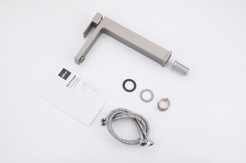 Смеситель ABBER Daheim AF8211SP для раковины, сатин