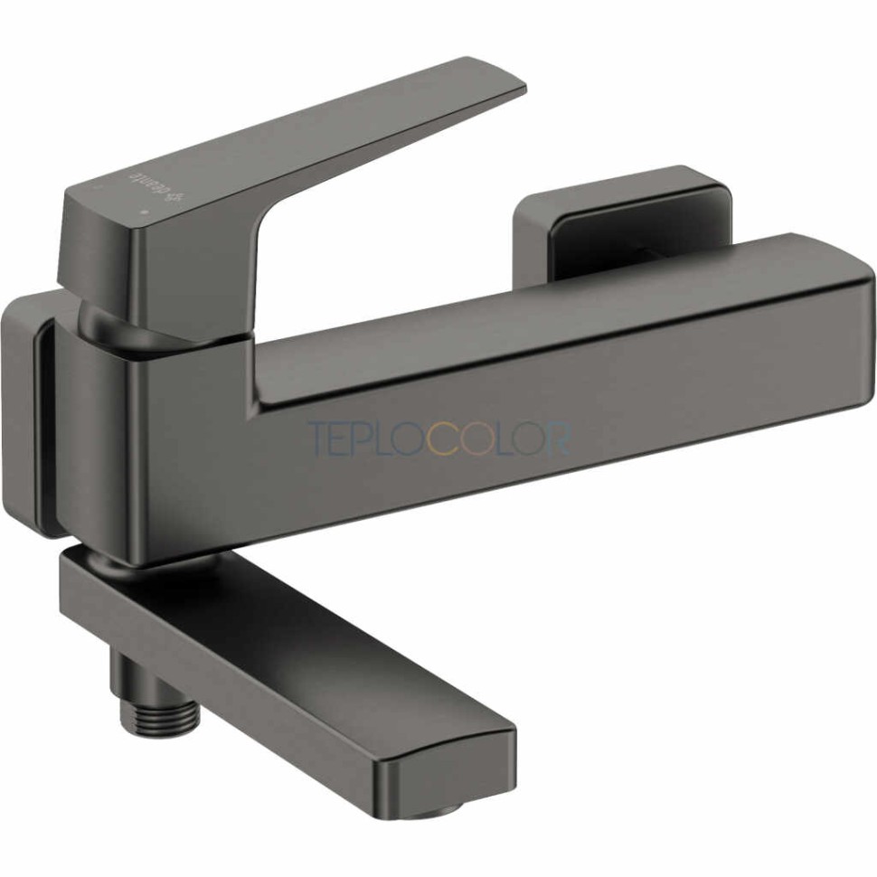 Смеситель для ванны, настенная - излив складной