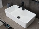 Раковина Gid N9092 51202 накладная белая 55x31x14