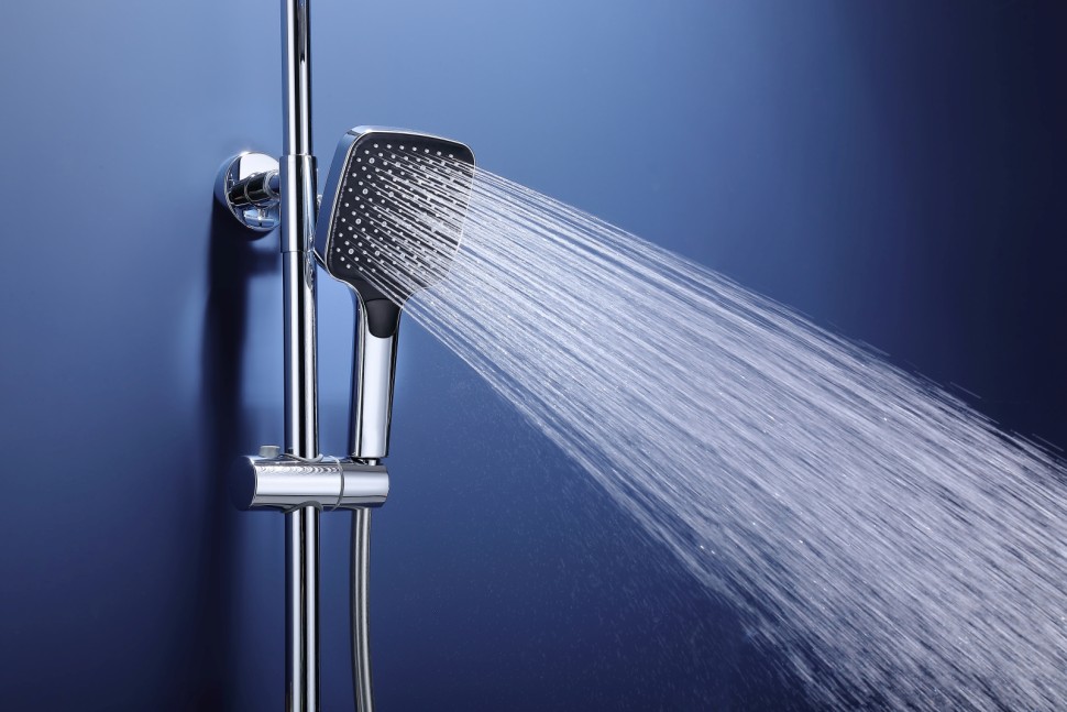 Душевая стойка Core VSFS-4CO1BN с изливом, брашированный никель