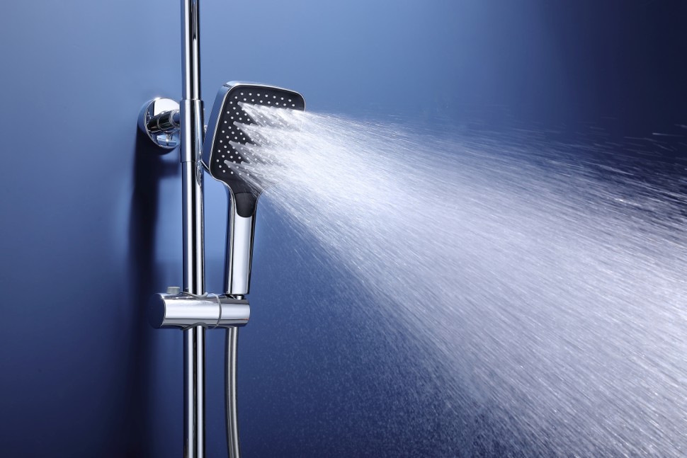 Душевая стойка Core VSFS-4CO1BN с изливом, брашированный никель