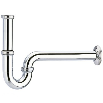 Сифон трубчатый для раковины Hansgrohe хром 53010000