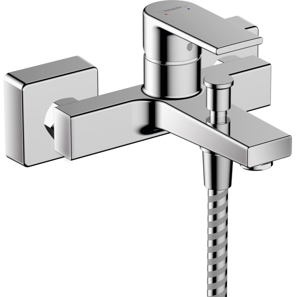Смеситель для ванн, для душа Hansgrohe Vernis Shape хром (71450000)