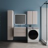 Тумба подвесная STYLE LINE "Бергамо мини 70" (2 ящ.) Люкс Плюс антискрейтч карамель под раковину Каре Люкс МИНИ 700х350
