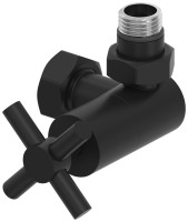 Вентиль 3D правый крест (G 1/2&quot; НР х G 3/4&quot; НГ)