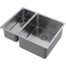 Кухонная мойка Omoikiri Tadzava 58-2-U/I-R-IN нерж. сталь/нержавеющая сталь