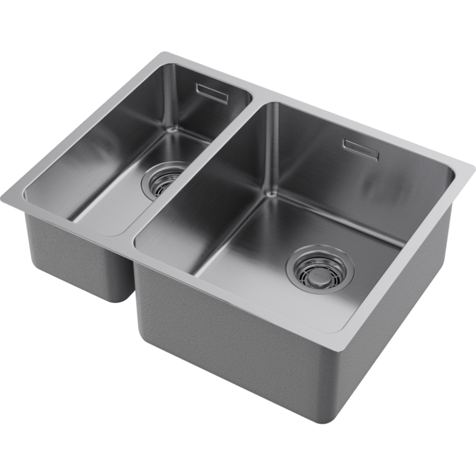 Кухонная мойка Omoikiri Tadzava 58-2-U/I-R-IN нерж. сталь/нержавеющая сталь