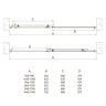 Душевая дверь Veconi Vianno VN-72B, 1200x1900, черный, стекло прозрачное