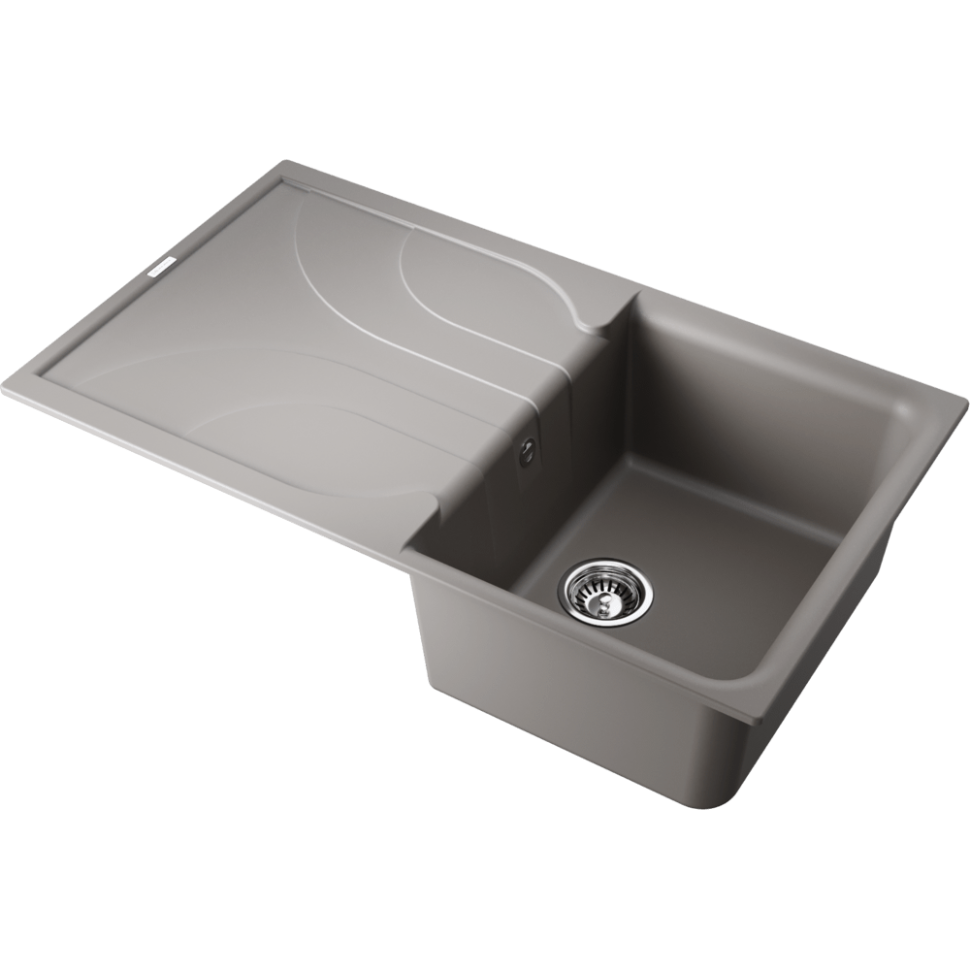 Кухонная мойка Omoikiri Yasugata 86-GR Tetogranit/leningrad grey