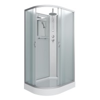 Душевая кабина Niagara Classic NG-3312-14RBKT (120х80х210) низкий поддон(13см),стекло матовое,3 места
