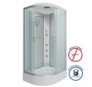 Душевая кабина Niagara Classic NG-33984-14RG (90х80х215) средний поддон(26см),стекло матовое,4 места