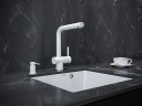 Дозатор для жидкого мыла BREVIT, D005-431(WH), белый матовый, Paulmark