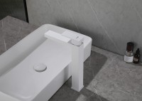 Смеситель ABBER Daheim AF8211W для раковины, белый матовый