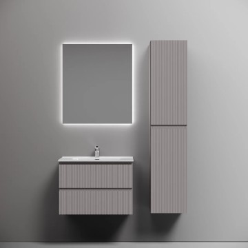 Тумба подвесная SANCOS Snob T 690х445х500, c двумя ящиками оснащенными доводчиками, Doha Soft, арт.SNT70SM