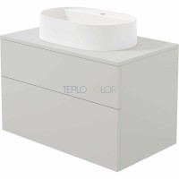 шкафчик для раковины, с гранитной раковиной - 55x35 cm