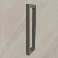 Душевой уголок Экстенза (Extenza) VSR-4EX101190CLGM, 1000/1100*900, вороненая сталь, стекло прозрачное